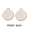 Golden Plated Alloy Charms ENAM-SZ0001-25A-B-2