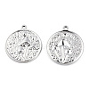 Non-Tarnish 201 Stainless Steel Pendants X-STAS-N098-143P-1
