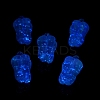UV Plating Luminous Transparent Acrylic Pendants OACR-C001-07-7