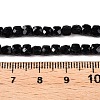 Natural Black Tourmaline Beads Strands G-N342-109A-5