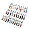 Natural & Synthetic Gemstone Double Terminated Pointed Big Pendants G-J393-FP-1