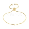 Rack Plating Brass Chain Bracelet Making KK-A142-017G-1
