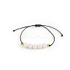 Bohemian Adjustable Handmade Dyed Natuarl Lava Rock Braided Bead Bracelets for Women RX0209-1-1