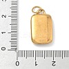Printing 304 Stainless Steel Pendants STAS-D206-01A-G-3