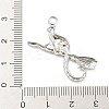 Non-Tarnish 304 Stainless Steel Pendants STAS-I202-16P-3