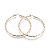 304 Stainless Steel Big Hoop Earrings LS-EJEW-L226-009C-1