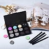 Empty Magnetic Eyeshadow Makeup Boxes CON-WH0069-64-5