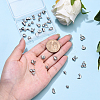 36Pcs 9 Styles 304 Stainless Steel Mixed Shapes Charms STAS-YW0002-79-4