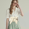 Bowknot PU Leather Wrap Around Waist Bands AJEW-WH20033-042F-4