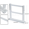Organic Glass Earring Stands Displays LS-EDIS-E008-01-2