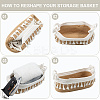Cotton Rope Woven Storage Basket AJEW-WH20020-153A-5