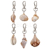 Acrylic Imitation Shell Pendant Decorations HJEW-JM02772-2