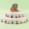 140Pcs 7 Style Light Gold Alloy Enamel Pendants ENAM-LS0001-65-5