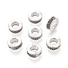 Tibetan Style Alloy European Beads TIBEB-T005-07S-1