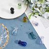 Glass Vase Miniature Flowerpot Ornaments AJEW-SP0002-41A-3