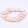 Wooden Cabochon WOOD-WH0104-23A-2