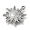 Anti-Tarnish 304 Stainless Steel Pendants STAS-Z092-01AS-02-2