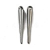 Tibetan Style Alloy Spike Pendants TIBEP-A16461-B-RS-3
