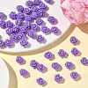 Rose Flower Opaque Resin Beads X-CRES-B1029-A56-5