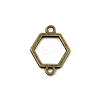 Hollow Frame Alloy Links Connectors FIND-WH0090-78AB-2
