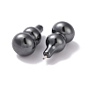 Non-magnetic Synthetic Hematite Pendants G-G856-10P-2