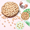 Natural Unfinished Wood Beads WOOD-SP0001-62A-7