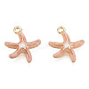 Alloy Enamel Pendants ENAM-T009-60D-RS-2
