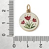 Printed 304 Stainless Steel Pendants SA-CBA59B8-08G-3