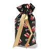 Christmas Gift Box Plastic Packing Pouches Drawstring Bags ABAG-Q053-03F-3