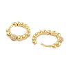 Rack Plating Round Brass Hoop Earrings EJEW-N055-47G-RS-2