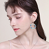 5 Colors Transparent Acrylic Beads MACR-PA0001-03A-01-5