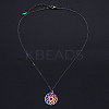 201 Stainless Steel Pendants Necklaces LS-NJEW-S105-JN638-2