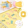 130Pcs 13 Colors Gradient Color Transparent Acrylic Beads OACR-FS0002-04-2