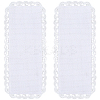10Pcs Linen Aida Cloth Bookmarks for Cross Stitch Making DIY-CY0001-77-7