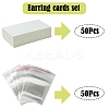 50Pcs Paper Display Cards CDIS-FS0001-14A-2