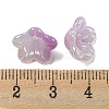Iridescent Acrylic Bead Caps OACR-C021-08F-3