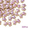 30Pcs Alloy Enamel Pendants ENAM-YW0006-09D-1