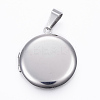 Tarnish Resistant 304 Stainless Steel Locket Pendants LS-STAS-H389-30P-1