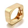 Alloy Cuff Geometric Hinged Bangles for Women BJEW-V002-05G-2