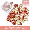 Gorgecraft Satin Artificial Rose Petals DIY-GF0003-84C-2