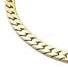Ion Plating(IP) 304 Stainless Steel Cuban Link Chain Necklace NJEW-K249-01A-G-2