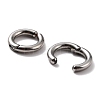 201 Stainless Steel Clip-on Earrings LS-EJEW-Z014-01C-P01-2