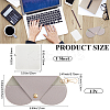 1Pc PU Leather Eyeglass Cases AJEW-CN0003-23C-2