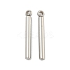 Non-Tarnish 304 Stainless Steel Pendants STAS-M001-04P-01-1