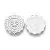 304 Stainless Steel Cabochons LS-STAS-P245-14P-2