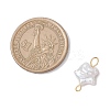 Natural Keshi Pearl Connector Charms PALLOY-JF04243-01-2