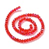 Electroplate Glass Beads Strands LS-EGLA-A034-T8mm-L05-2