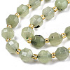 Natural Prehnite Beads Strands G-T131-78A-3