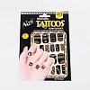 Mixed Style Removable Fake Temporary Tattoos Paper Stickers AJEW-O025-28-2