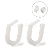 Hypoallergenic Bioceramics Zirconia Ceramic Stud Earrings EJEW-F340-04U-1